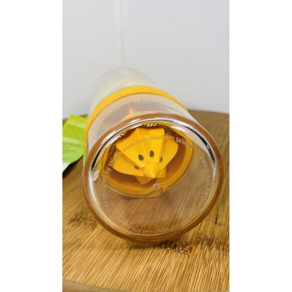 Citrus Zinger 28 Oz Water Bottle Infuser Orange And Yellow BPA EA Free New NWT - Picture 5 of 7